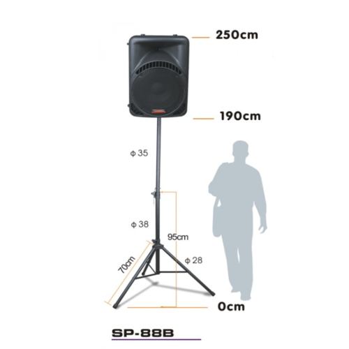 Atril Para Parlante Sp-88B