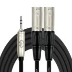 Kirlin Cable TRS Y-370PBL Mini Plug A 2 Xlr Macho 2M
