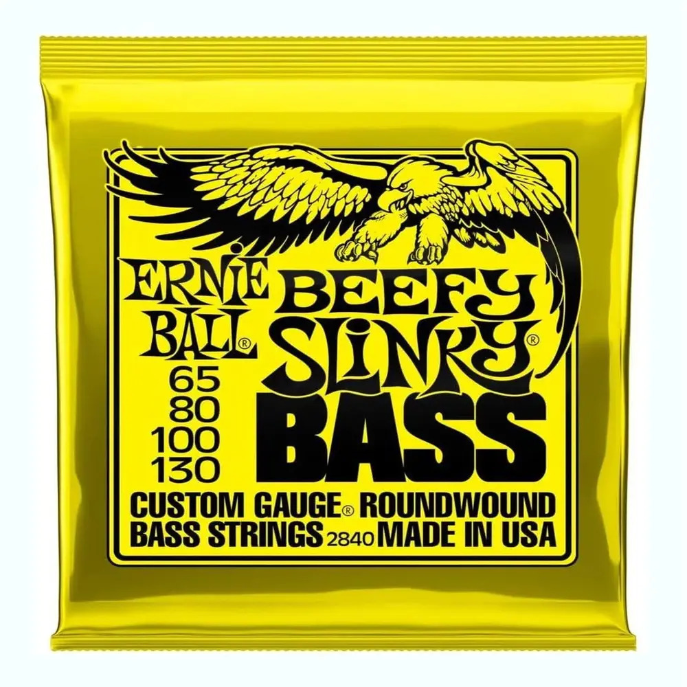Ernie ball CUERDAS DE BAJO 2840 65/130 BEEFY SLINKY Ernie ball Cuerdas de Bajo 2840 65/130 Beefy Slinky