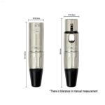 Kirlin Conector X 3213 Xlr Macho (Par) - Imagen 2