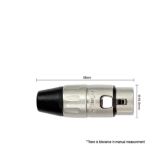 Kirlin Conector X 3214 Xlr Hembra (Par) - Imagen 3