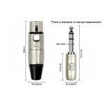 Kirlin Cable TRS MP-484PR 6.3 A XLR hembra 3M - Imagen 3