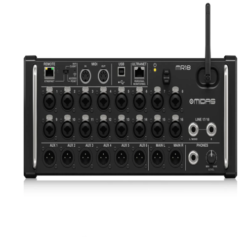 Yamaha Mixer Digital de Rack con 18 Canales Mr18