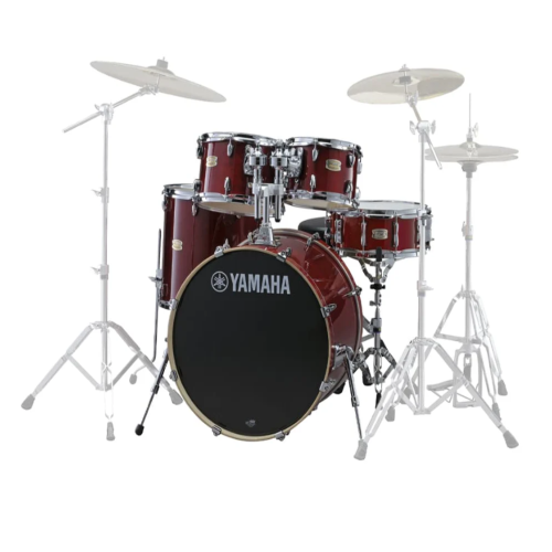 Yamaha Set Bateria Acustica Stage Custom Birch CranBerry Red
