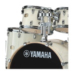 Yamaha Set Bateria Acustica Stage Custom Birch White 22" - Imagen 2