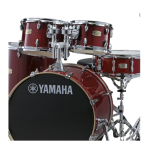 Yamaha Set Bateria Acustica Stage Custom Birch CranBerry Red - Imagen 2
