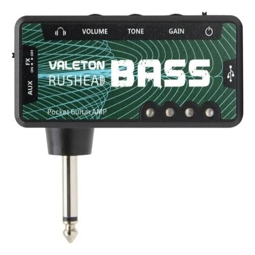 Valeton Amplificador De Auriculares Rh-4 Rushead Bass Negro