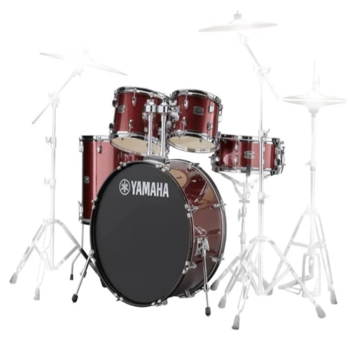 Yamaha 5 Piezas de Bombo 22" Rydeen Borgoña Rdp2f5