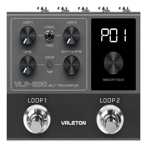 Valeton Pedal Looper Digital VLP-200 Guitarra