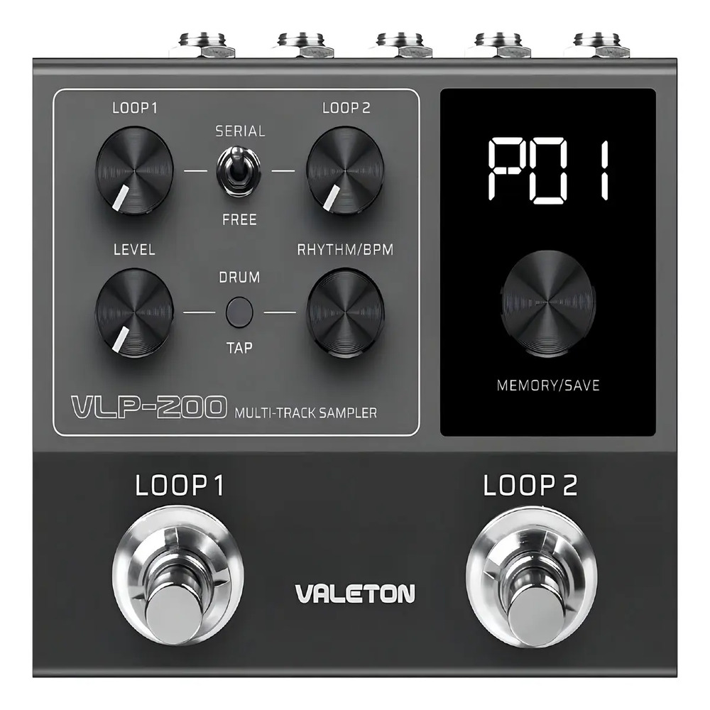 Valeton Pedal Looper Digital VLP-200 Guitarra Valeton Pedal Looper Digital VLP-200 Guitarra