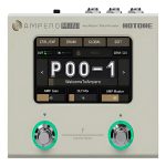 Hotone Pedal Multiefectos Ampero Mini 100 Efectos Digital LED Crema