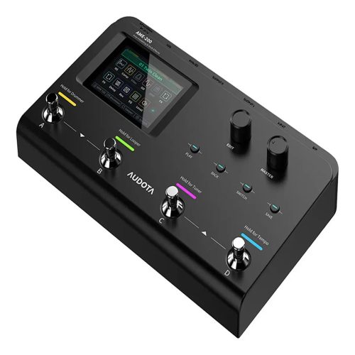 Audota Pedalera Multiefectos Ame-200 Negro