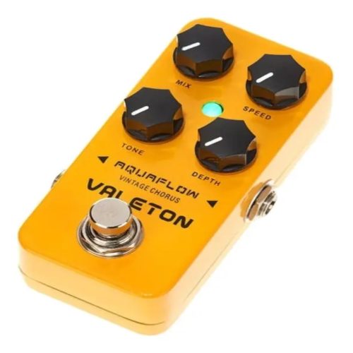 Valeton Pedal de efecto Coral Aquaflow CCH-1 amarillo