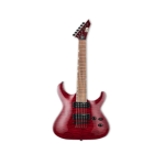 LTD Guitarra Electrica MH-200QM NT see thru black cherry