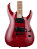 LTD Guitarra Electrica MH-200QM NT See Thru Black Cherry - Imagen 2