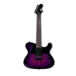 LTD Guitarra Eléctrica TE-200DX Purple Burst