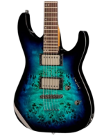 LTD Guitarra electrica M-200DX Blue Burst - Imagen 4