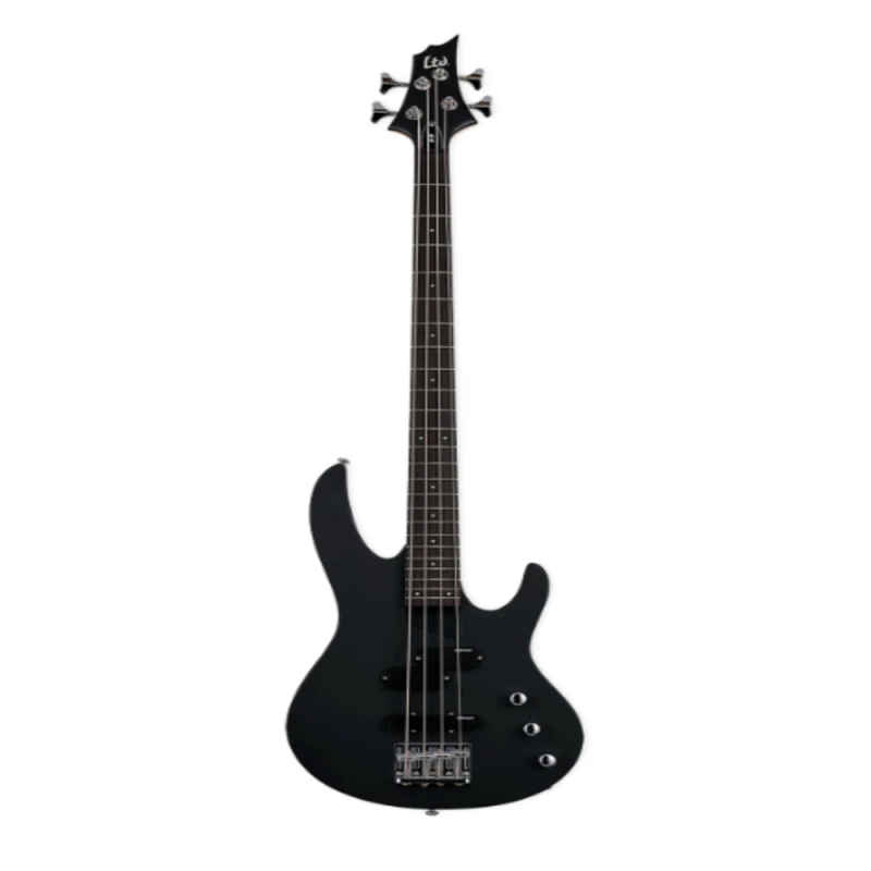 LTD Bajo electrico B-10 black satin con funda 