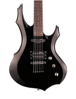 LTD Guitarra electrica F-10 black con funda - Imagen 2