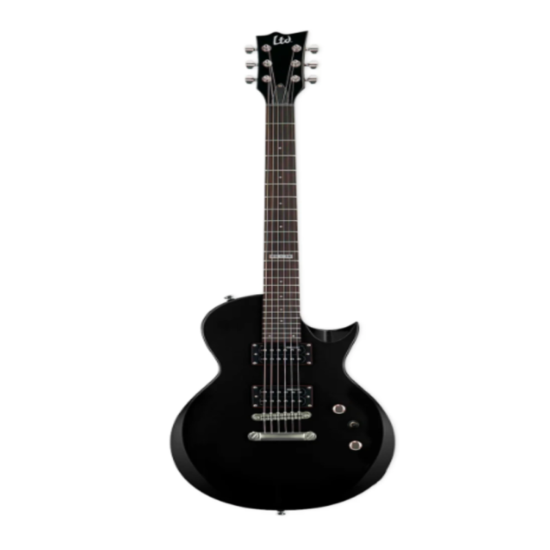 LTD Guitarra electrica eclipse EC-10 black con funda