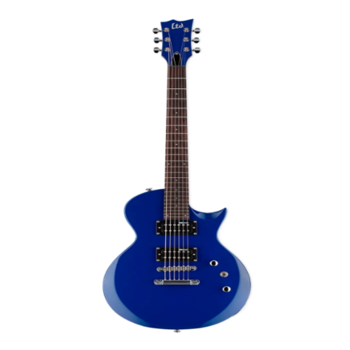 LTD guitarra electrica Eclipse EC-10 blue con funda